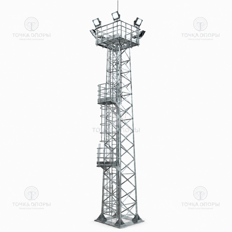 Решетчатые мачты связи ПМС-25.5