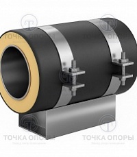 Скользящая опора СПОн 426/500.100 подкладная надземная для труб в ППУ